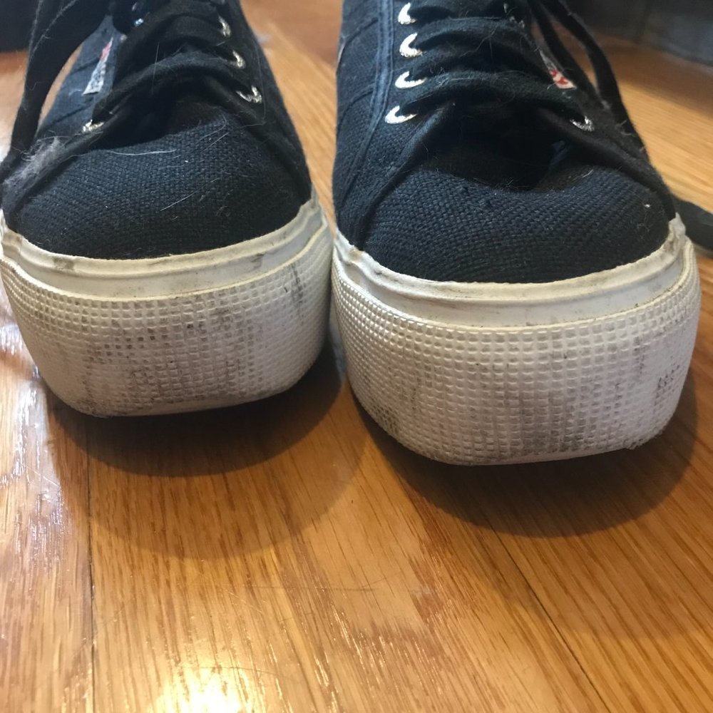 Black Platform Superga - image 3